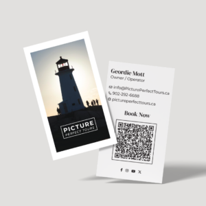 Vertical Business Cards